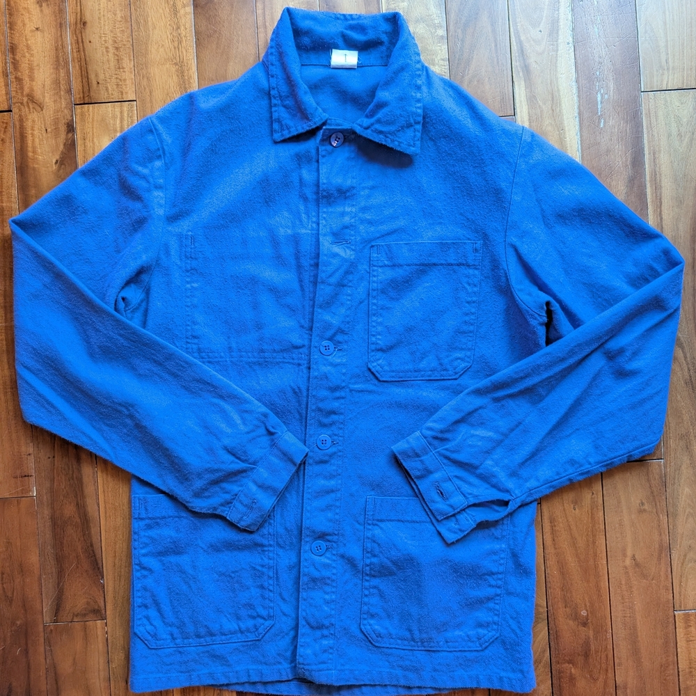 French Chore Coat - Bugatti Blue